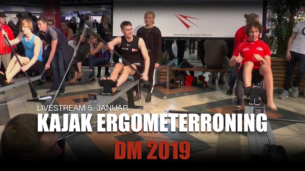 Kajak Ergometerroning DM 2019 siteny